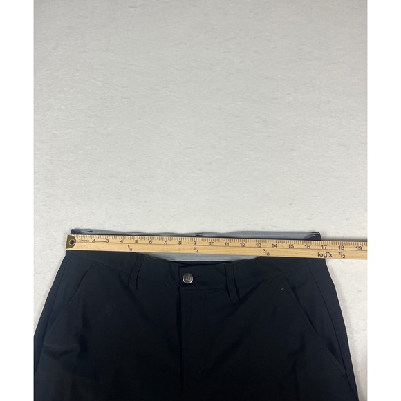 Adidas Mens Black Golf Pants Athletic Trousers Size 34x30 - Picture 4 of 6